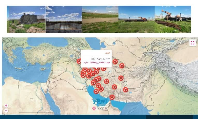 طراحی سایت - عباس فراهانی - شرکت مهندسین مشاور آب سو